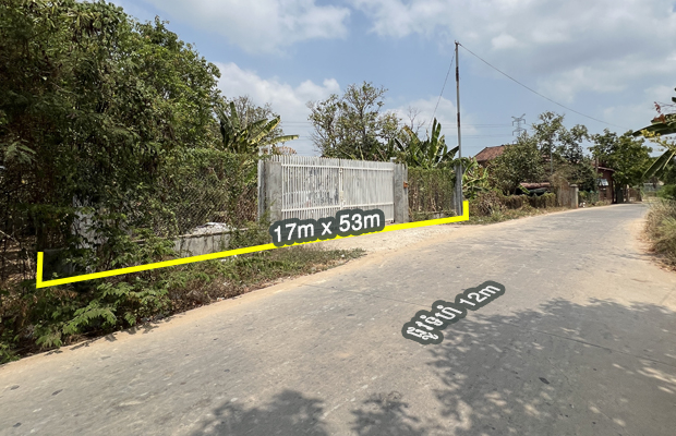 Land For Sale 250,000$ in Front of Koh Slaket Resort, Kandal